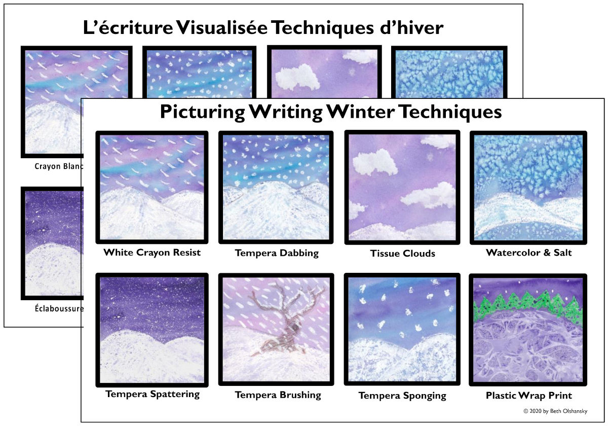 Images of the Winter Techniques posters