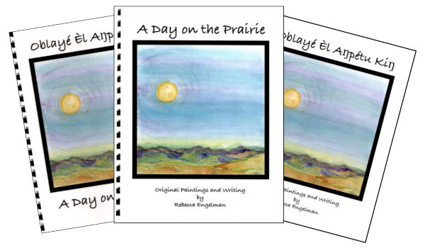 Images of A Day on the Prairie mentor text covers