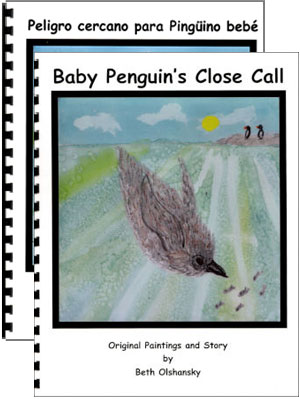 Baby Penguin's Close Call