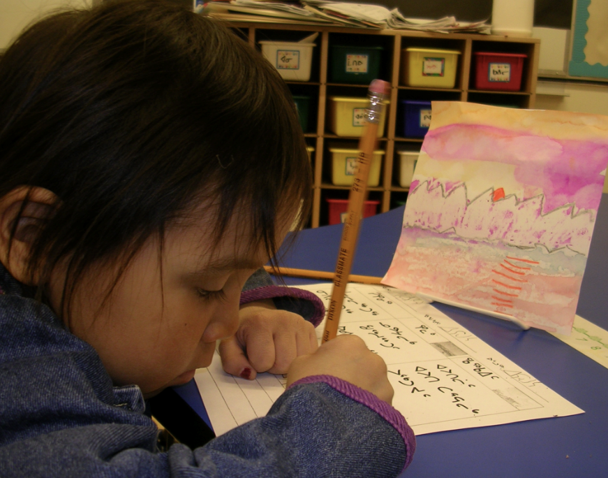 English Language Learner using the Winter Stories process