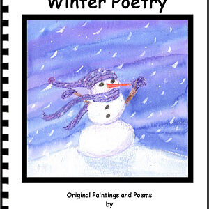 Winter poetry mentor text with original paintings and poems by Beth Olshansky